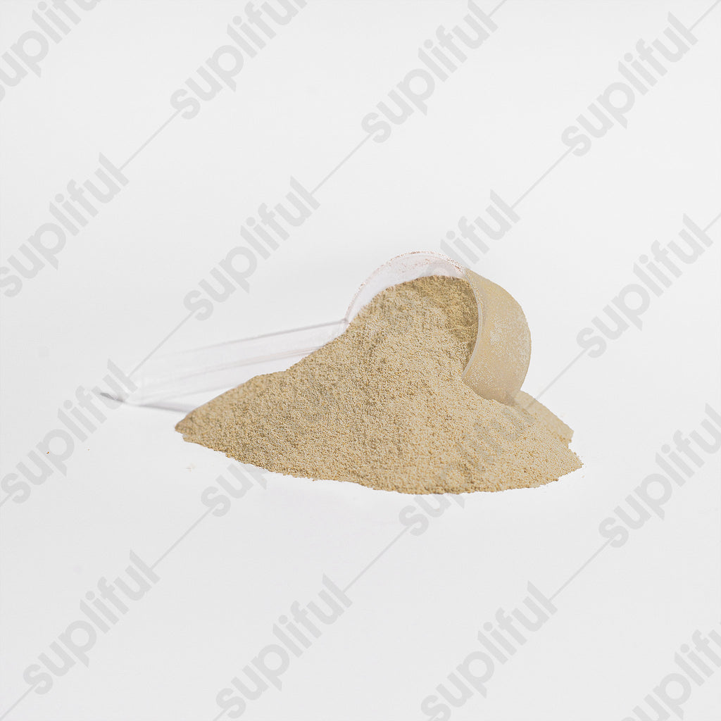 Advanced 100% Whey Protein Isolate (Vanilla) — product shown in scoop or dose form, color and texture visible
