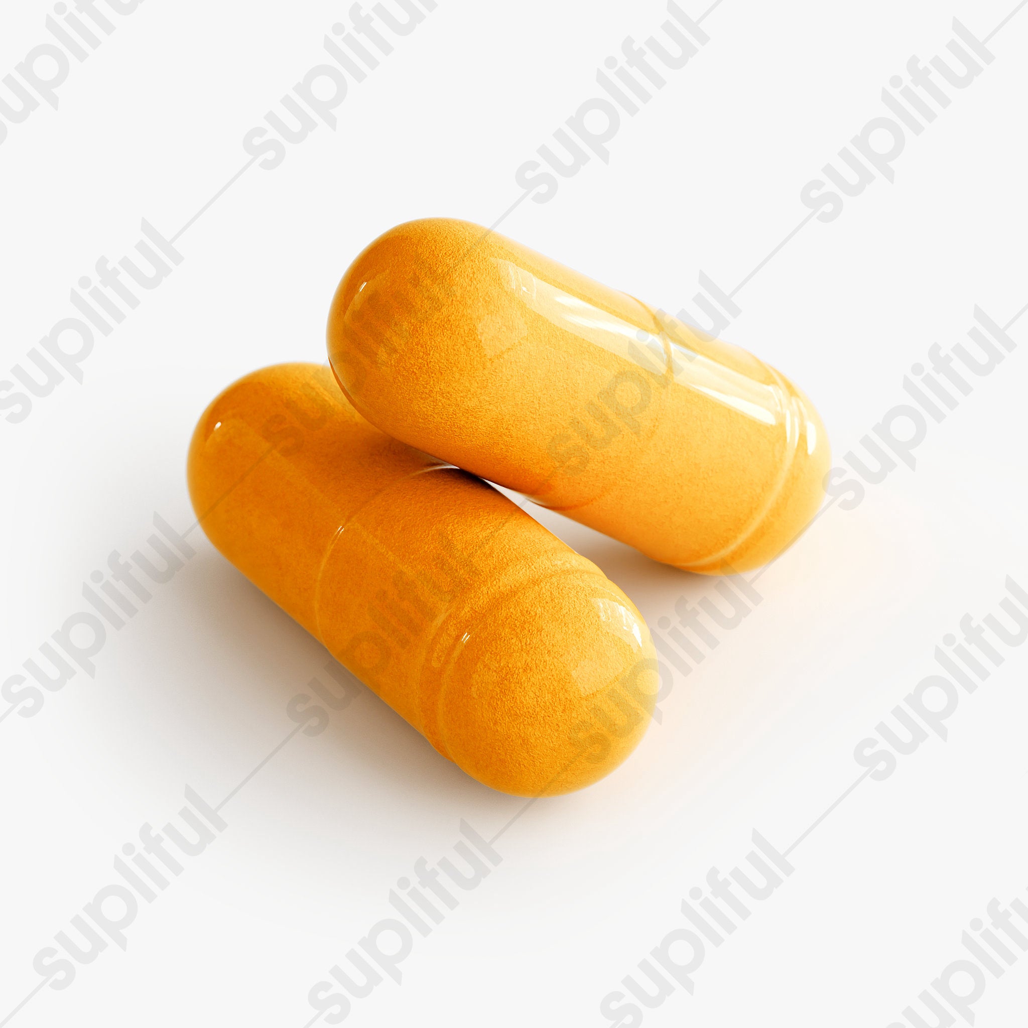 Platinum Turmeric — Supplement Facts panel close-up showing ingredients and serving information