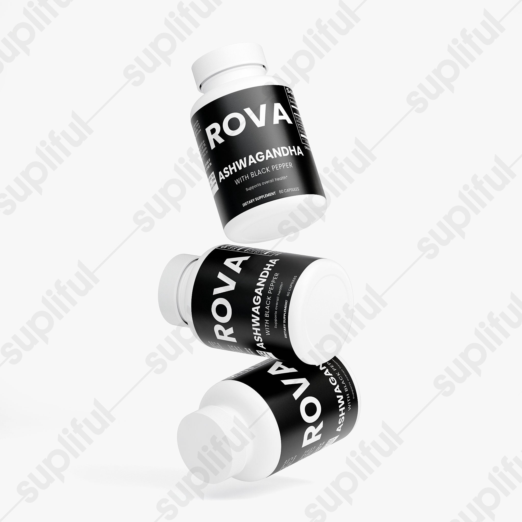 Ashwagandha — product shown in scoop or dose form, color and texture visible