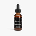 ROVA Mushroom Energy & Cognition Drops bottle with cordyceps and lion's mane extracts to support sustained energy and mental focus