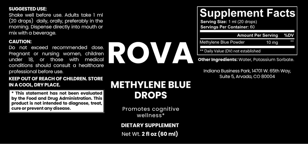 Methylene Blue Drops