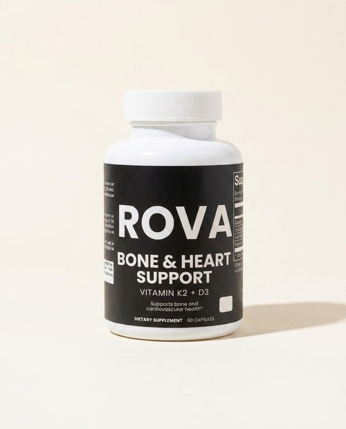 ROVA Bone and Heart Support clean wellness product photo
