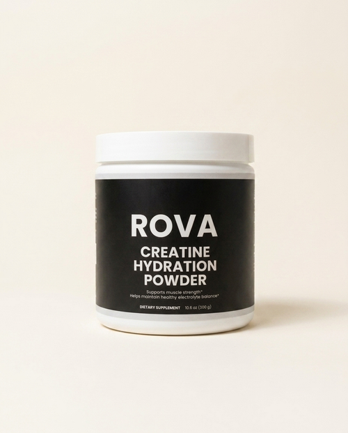 ROVA Creatine Hydration clean wellness product photo